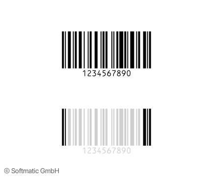 Screenshot: What barcode is this? Identify Code 128