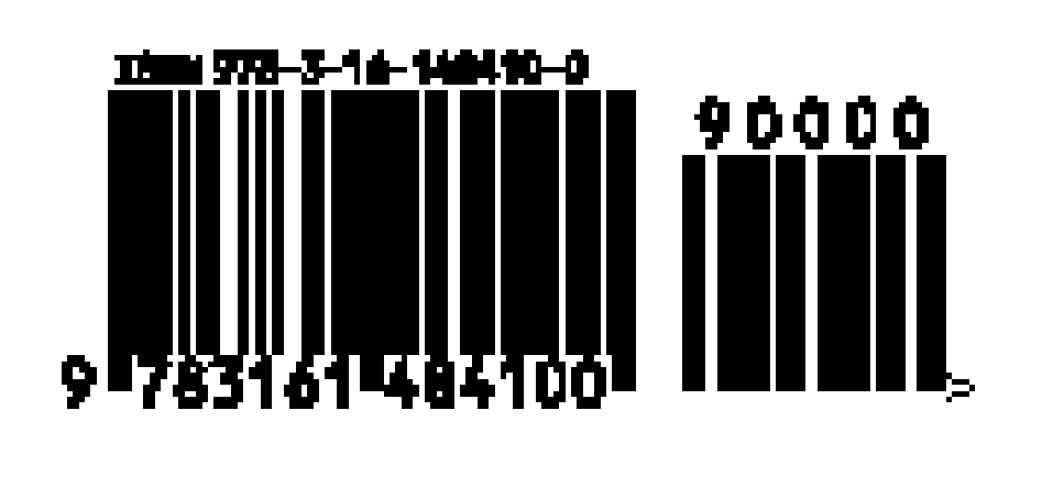 InDesign barcode graphic blocky unsharp display